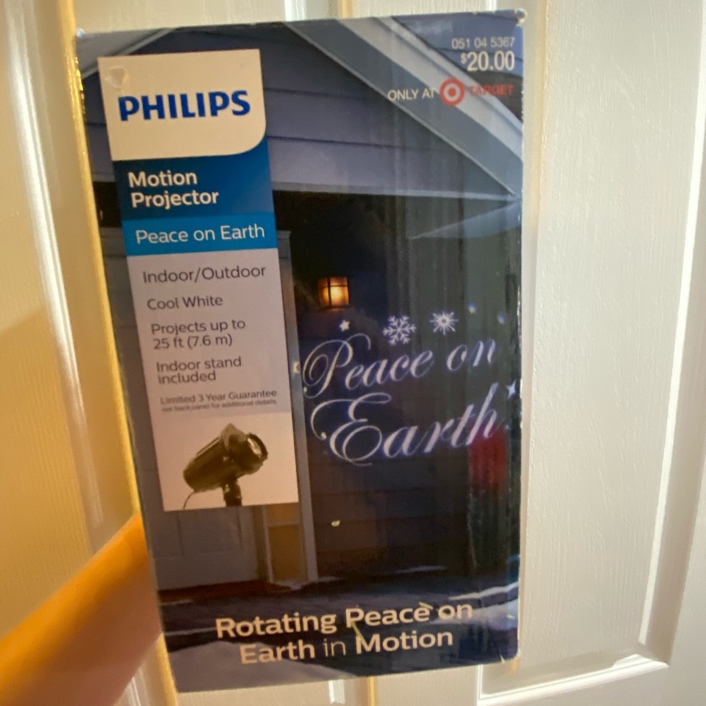 PEACE ON EARTH PROJECTOR